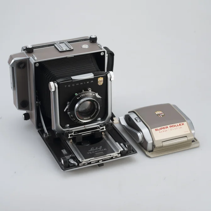 1966 Linhof Technika V 4x5 Super Technika 150mm Cammed Lens